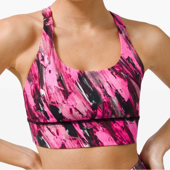 Lululemon Energy Bra Long Line size 12 - Picture 2 of 6